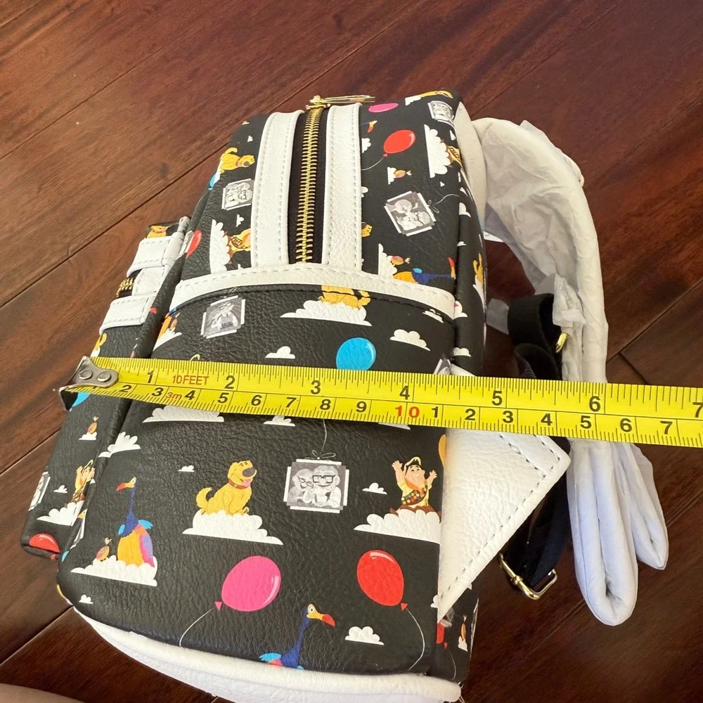 Disney Parks Loungefly Pixar Up Balloon‎ Dug Kevin Carl Ellie Mini Backpack NWT
